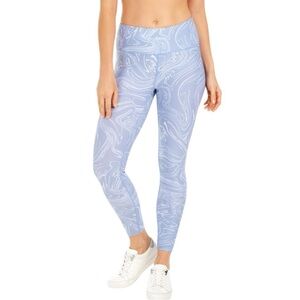 Calvin Klein Transcend Performance Marble pink Printed High Waist soft Leggings